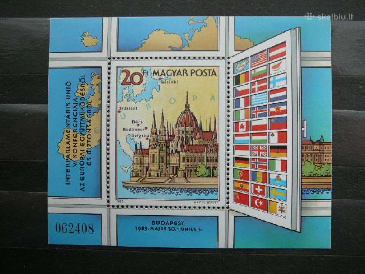 Europa Veliavos Vengrija blokas Mnh v3610