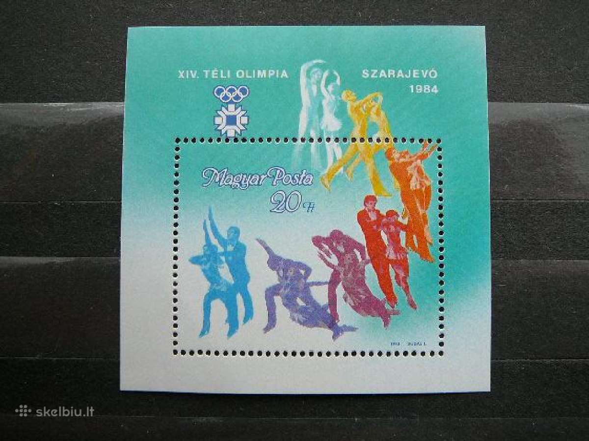 Olimpines Vengrija blokas Mnh v3659