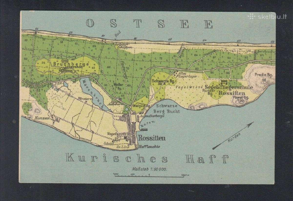 Kurisches Haff Rossitten Kuršių Nerija Rasytė