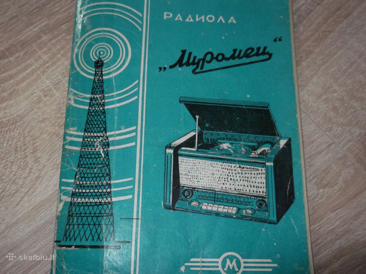 Antikvarinių Ogoniok, Muromec aprašymai, schemos - nuotraukos Nr. 2