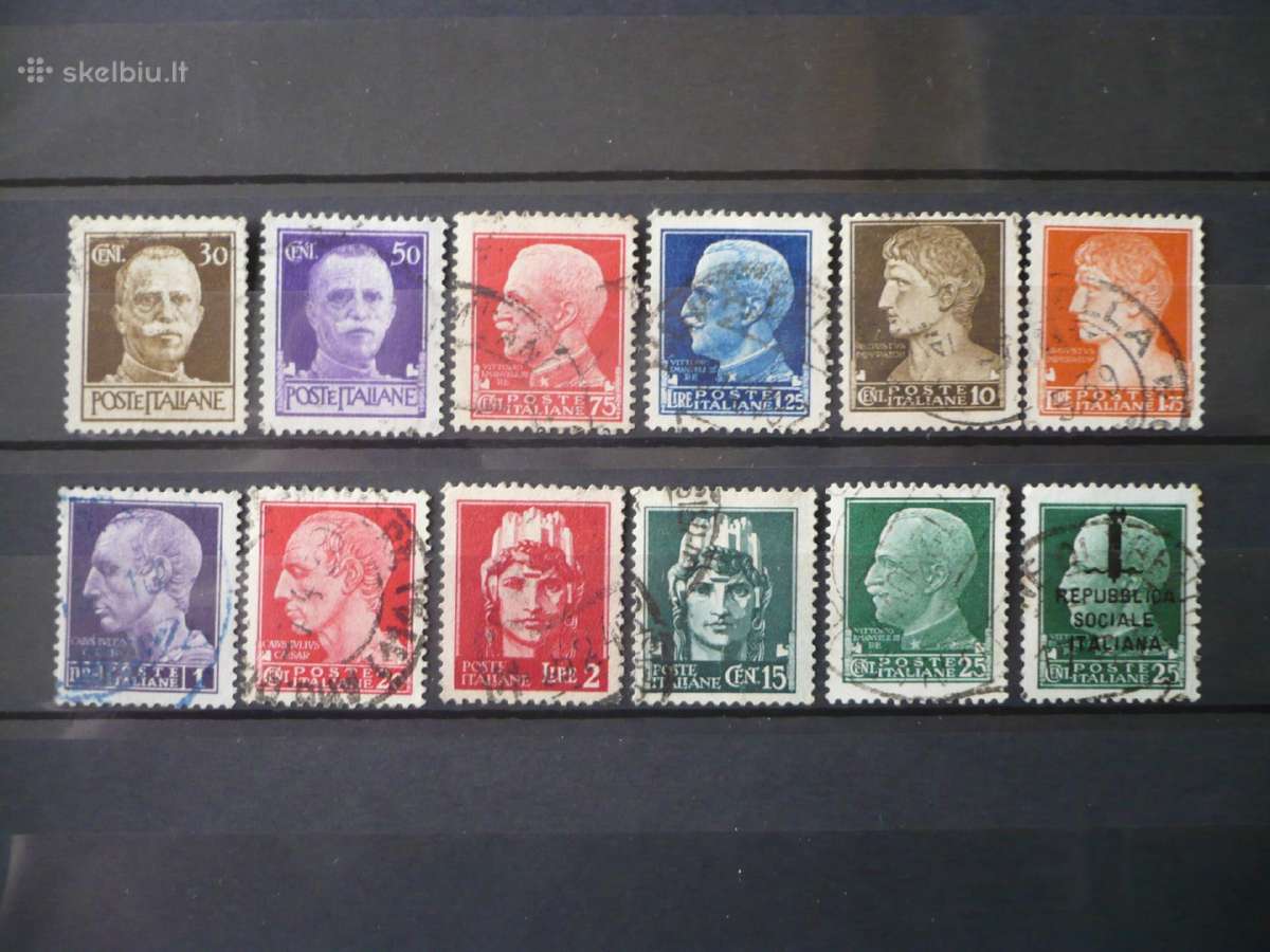 1929 Definitives - Serie Imperiale
