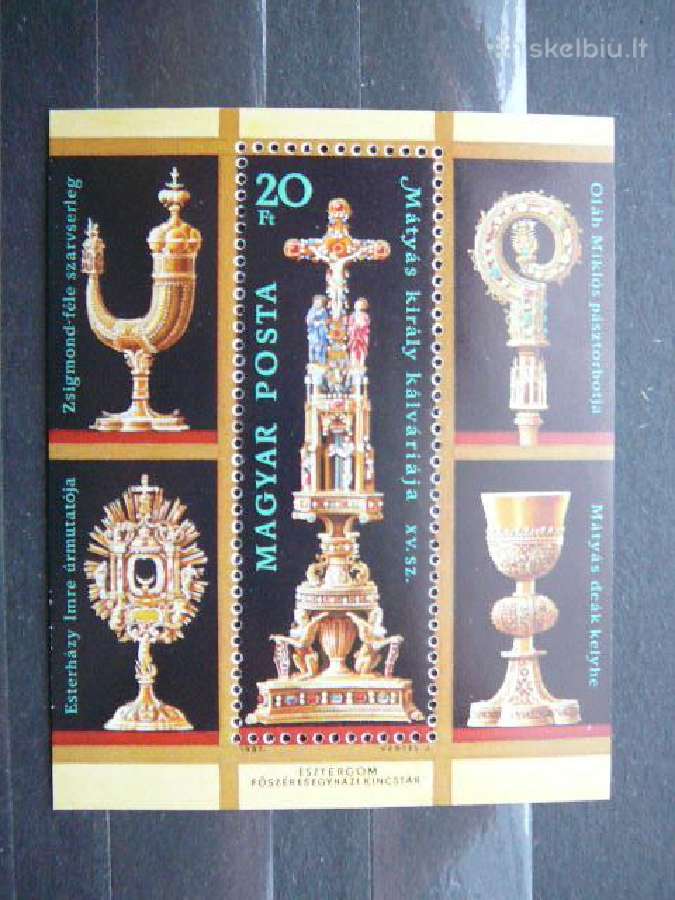 Brangenybes Vengrija blokas Mnh v3895