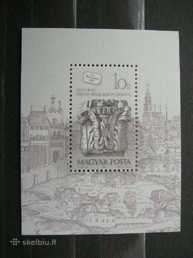 Architektura Vengrija Blokas Mnh v3920