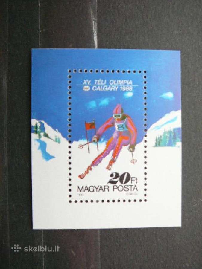 Olimpines Vengrija Blokas Mnh v3935