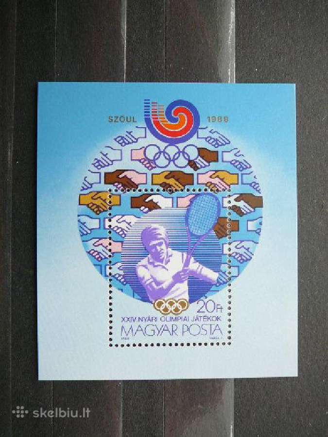 Olimpines Vengrija Blokas Mnh v3963