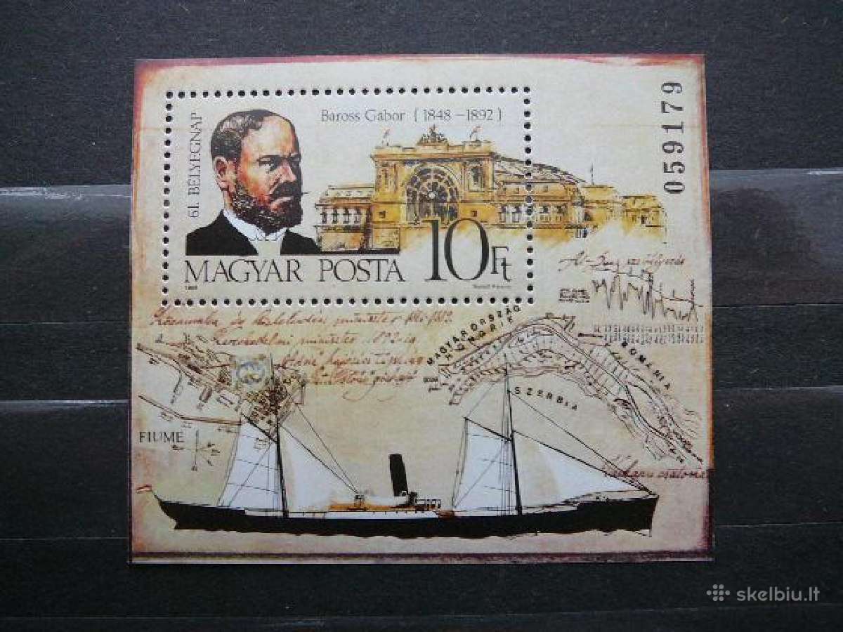 Burlaiviai Laivai Vengrija Mnh v3992