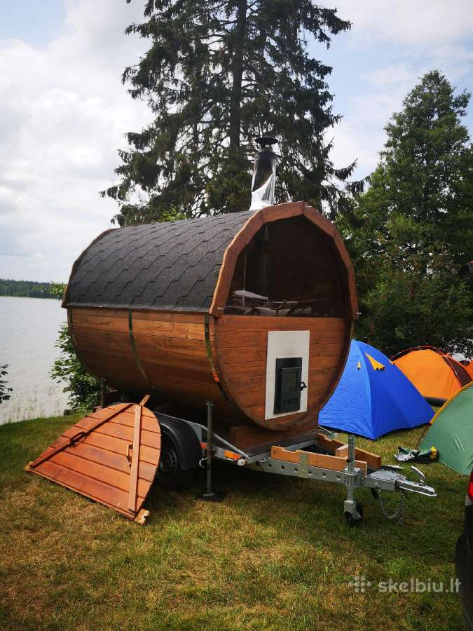 Mobilaus kubilo su jacuzzi / pirties nuoma 60 € - nuotraukos Nr. 6