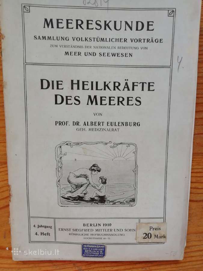 1910 m. Berlyne išleistas žurnalas