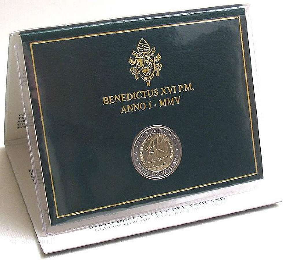 Vatikano 2 eurų proginės monetos ir rinkiniai - nuotraukos Nr. 24