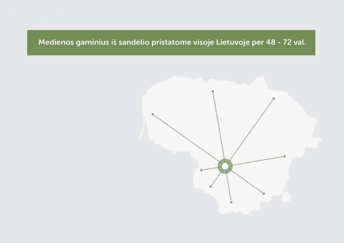 Klijuoti Maumedžio Konstrukciniai Tašai - nuotraukos Nr. 10