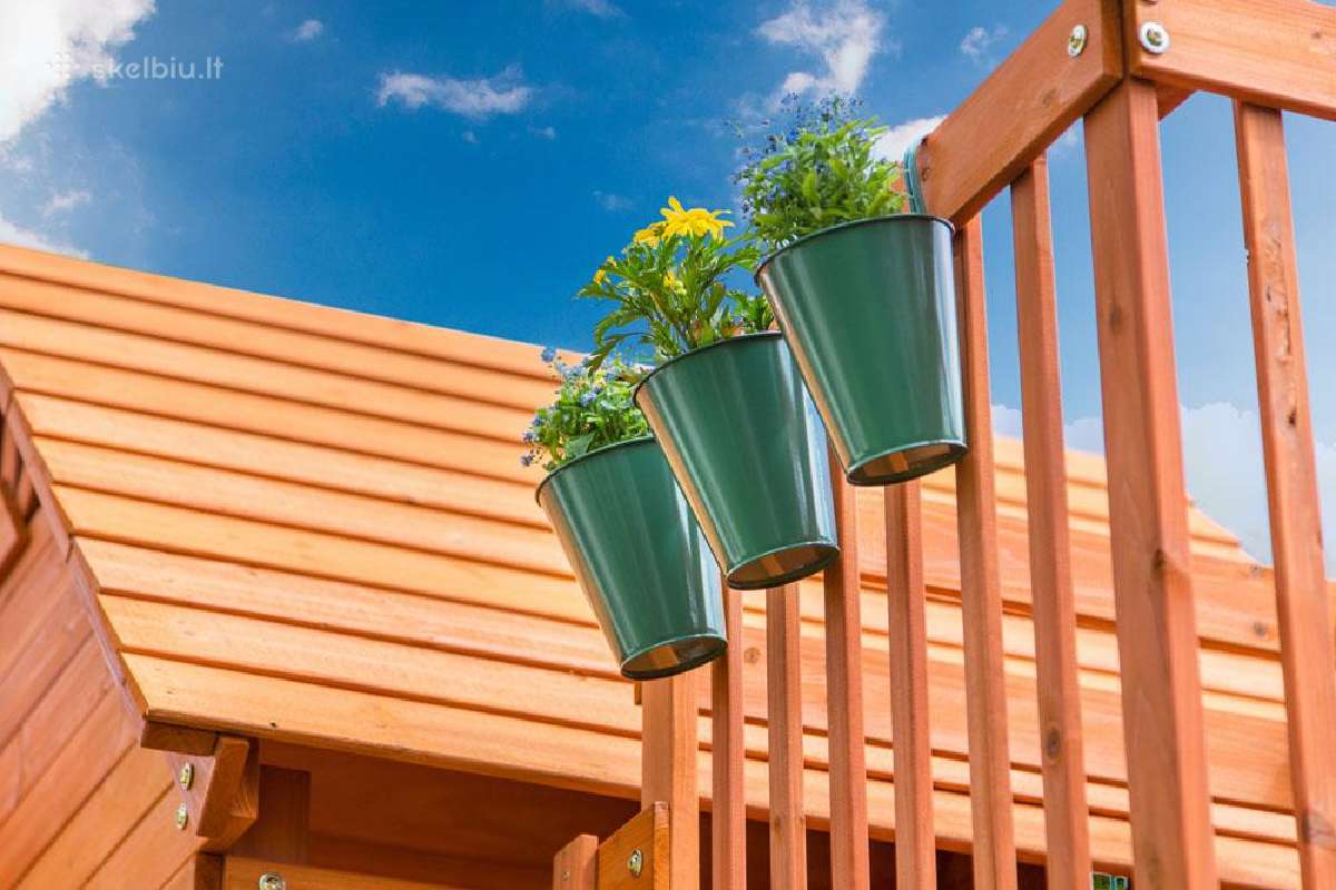 Vaikų žaidimo aikštelės laukui Woodlit kedras - nuotraukos Nr. 14