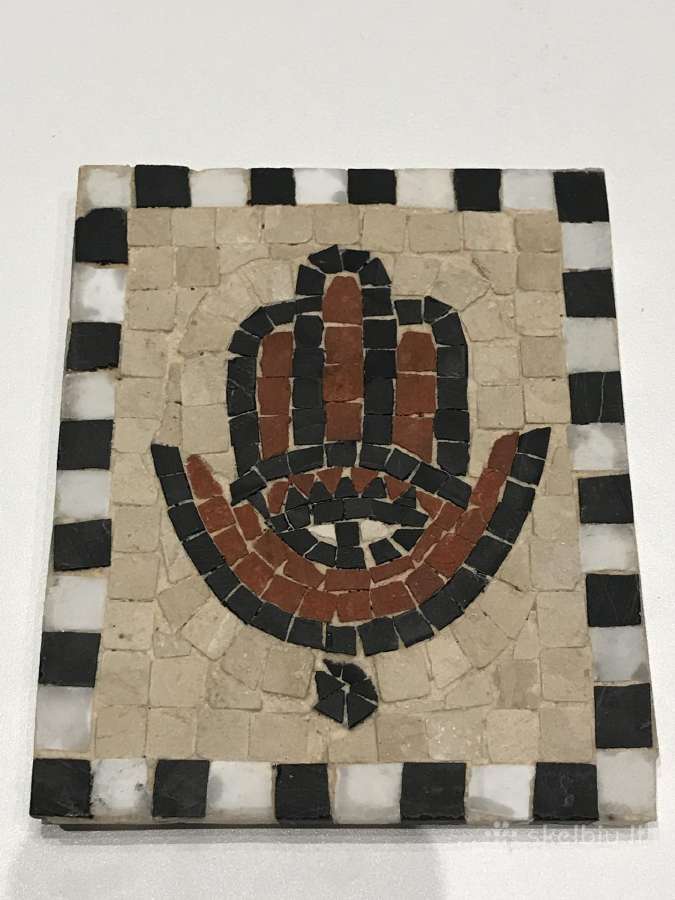 Mozaikos paveikslas 13,5x16,5 cm.
