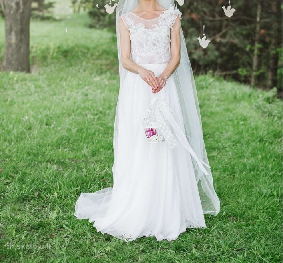 Inži vestuvinė suknelė