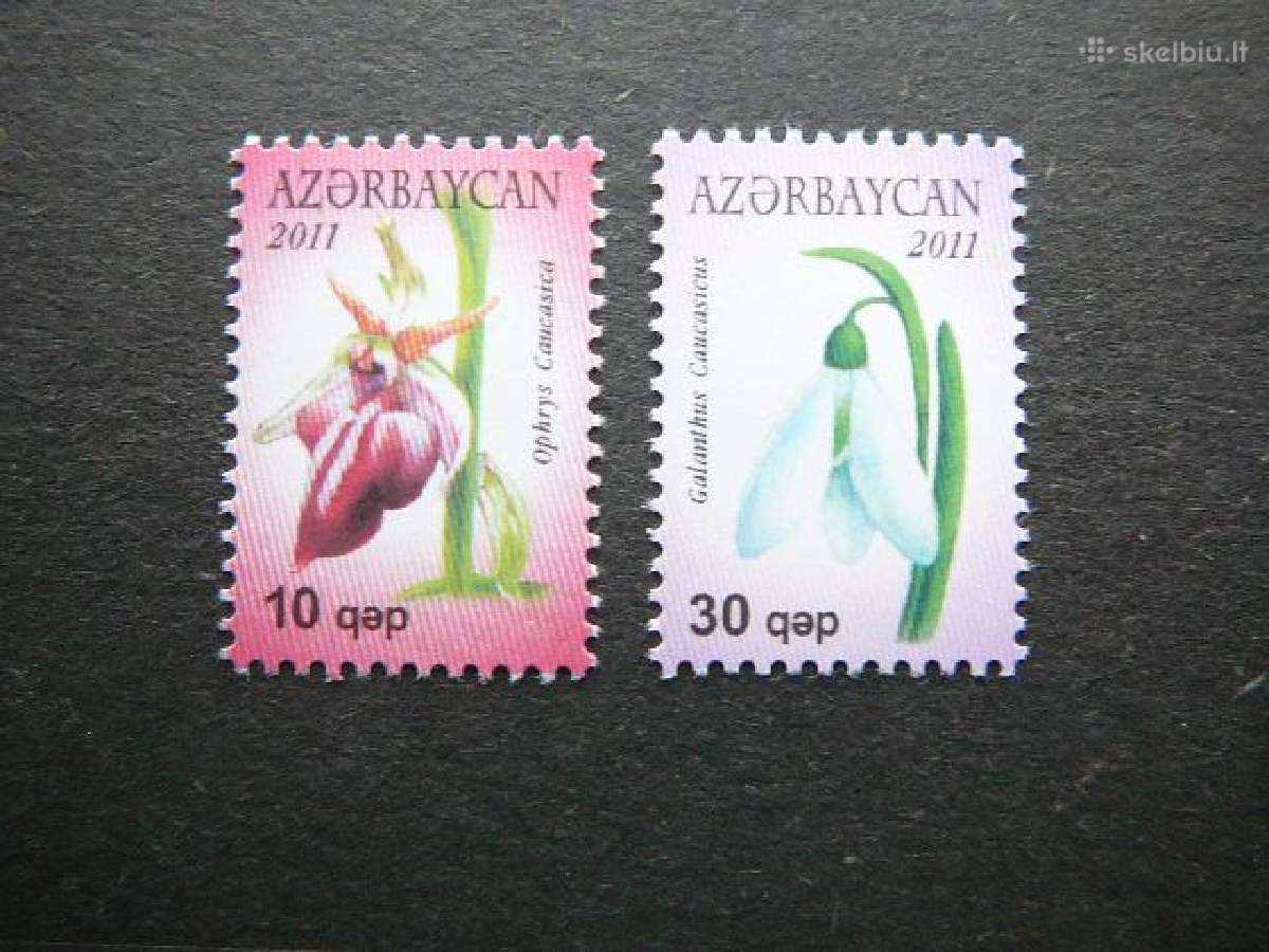 Geles Azerbaidzanas 2011 Mnh zz849