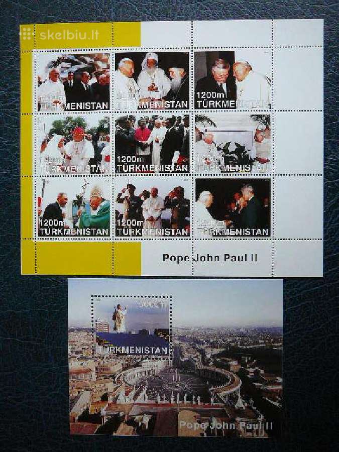 Popiezius J. Paulius II 11xkomplektu svarus kdd21