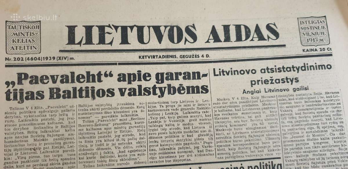 Tarpukario spauda - nuotraukos Nr. 4