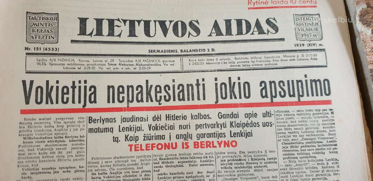 Tarpukario spauda - nuotraukos Nr. 5
