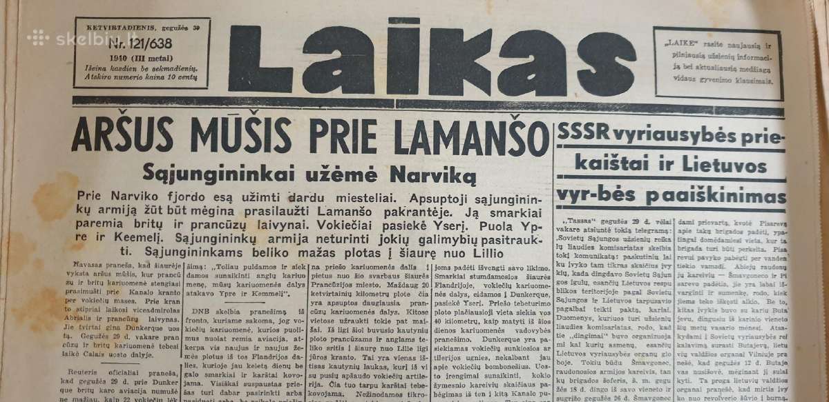 Tarpukario spauda - nuotraukos Nr. 6