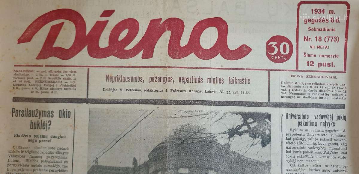 Tarpukario spauda - nuotraukos Nr. 8