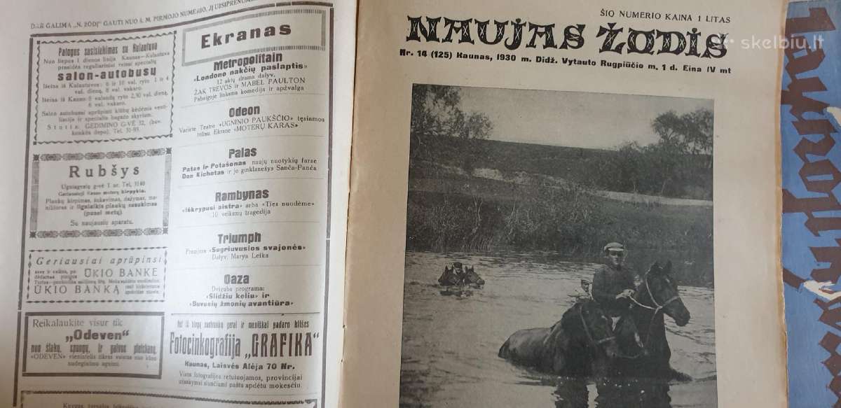 Tarpukario spauda - nuotraukos Nr. 14