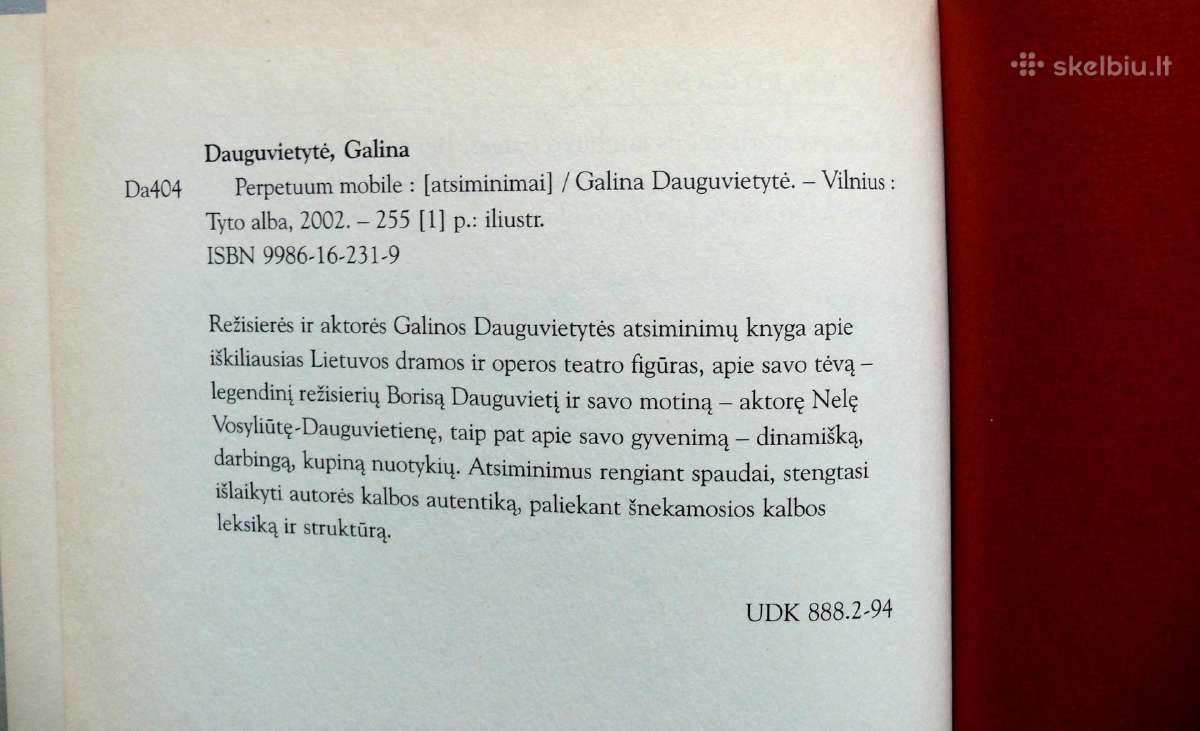 Galina Dauguvietytė „Perpetuum mobile“ - nuotraukos Nr. 3