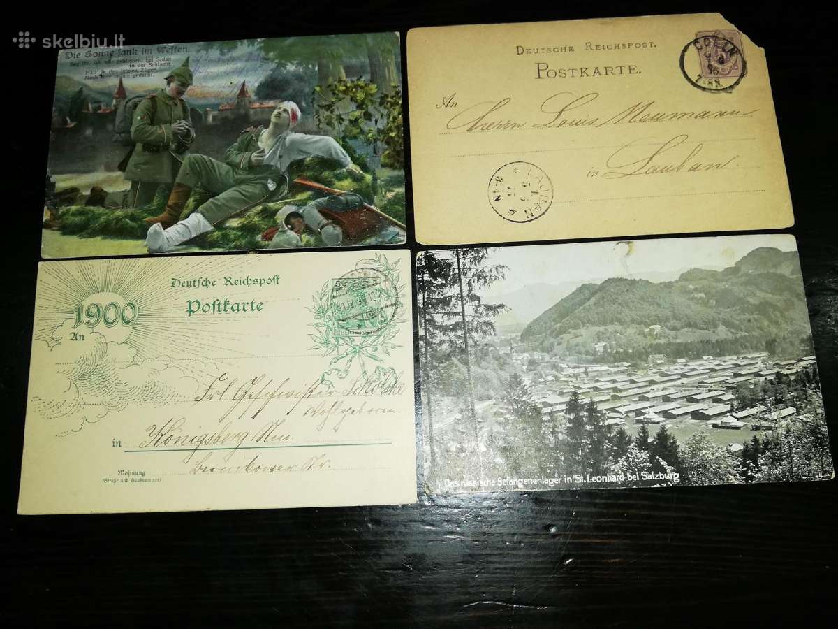 Ww1 vokiski atvirukai