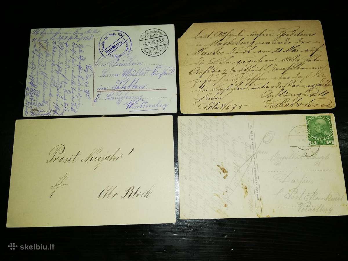 Ww1 vokiski atvirukai - nuotraukos Nr. 2