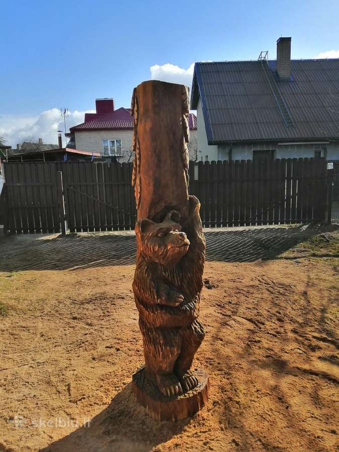 Medžio skulptūros. Kiemo drožiniai - nuotraukos Nr. 14