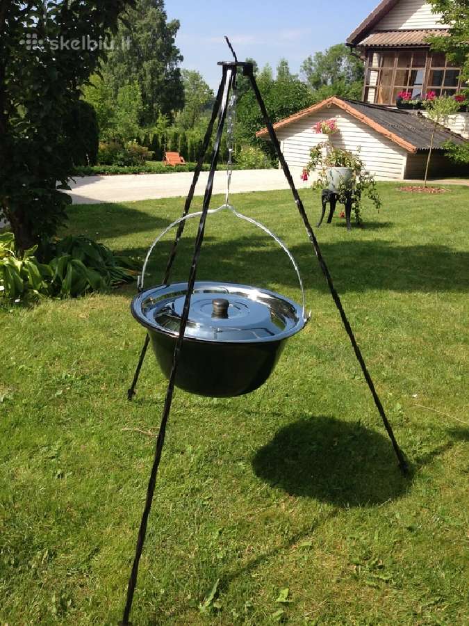 Ketaus indai namamsšpyžinės keptuvės ir kazanai - nuotraukos Nr. 10