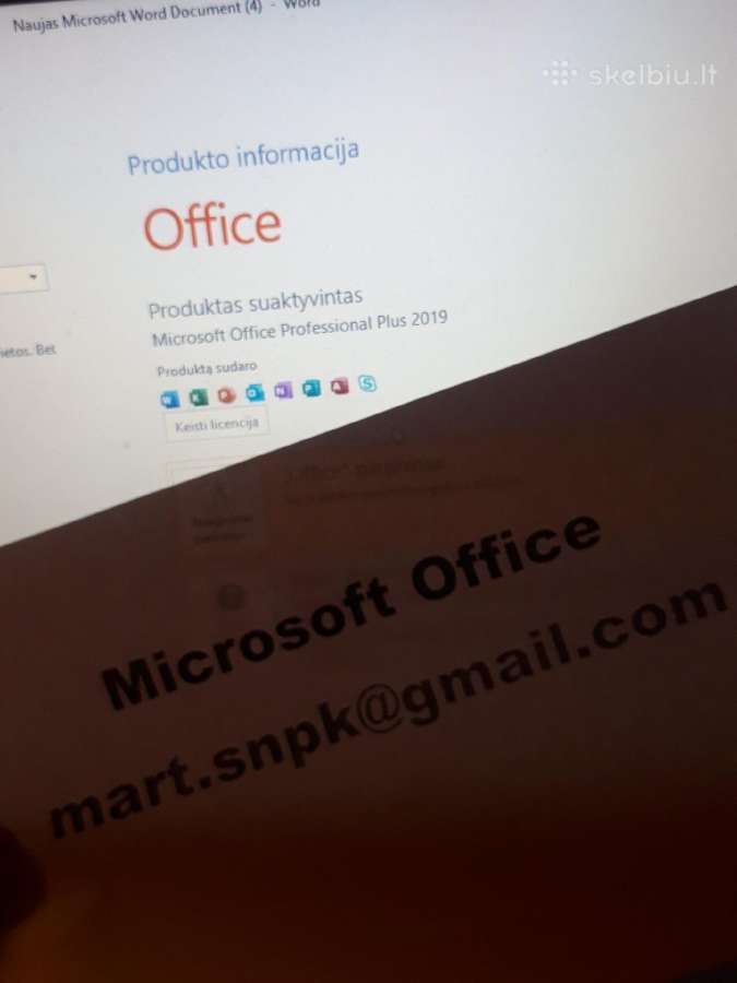 Ms Office 2019 / 2021 / 2024 / 365 100% veikimas - nuotraukos Nr. 6