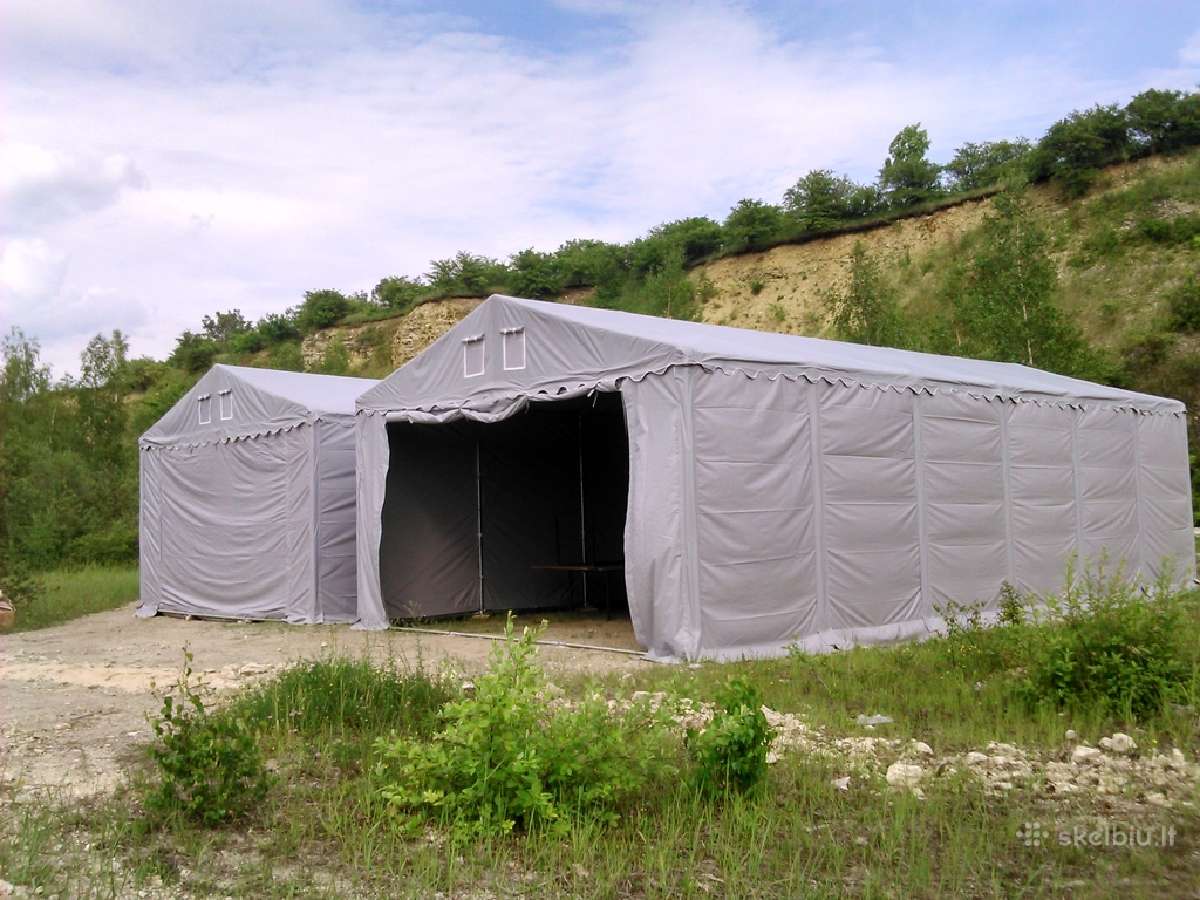 Sandėliavimui skirti paviljonai angarai - nuotraukos Nr. 2