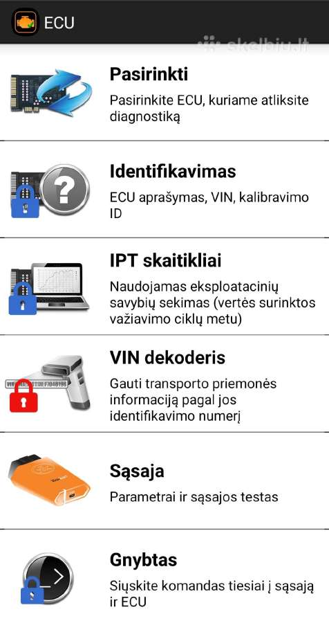 Daug modelių! Universali Elm327 diagnostika V1.5 - nuotraukos Nr. 13