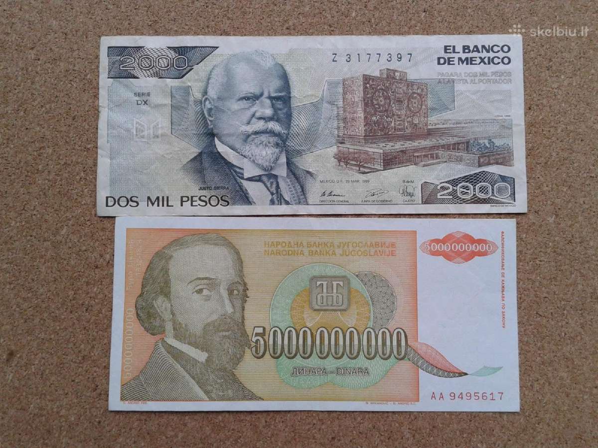 Banknotai - nuotraukos Nr. 3