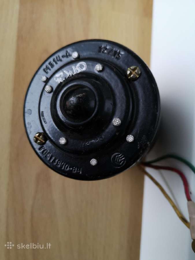 Rėlė ir 12 V ,varikliukas senoviško automobilio - nuotraukos Nr. 5