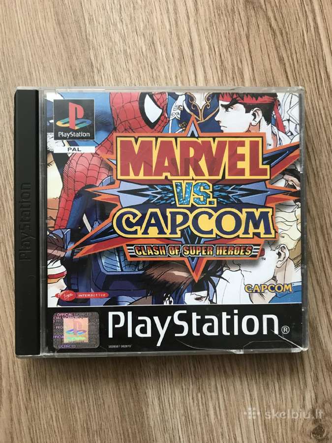 Marvel Vs Capcom Clash Of Super Heroes Ps1, Ps2. - nuotraukos Nr. 4