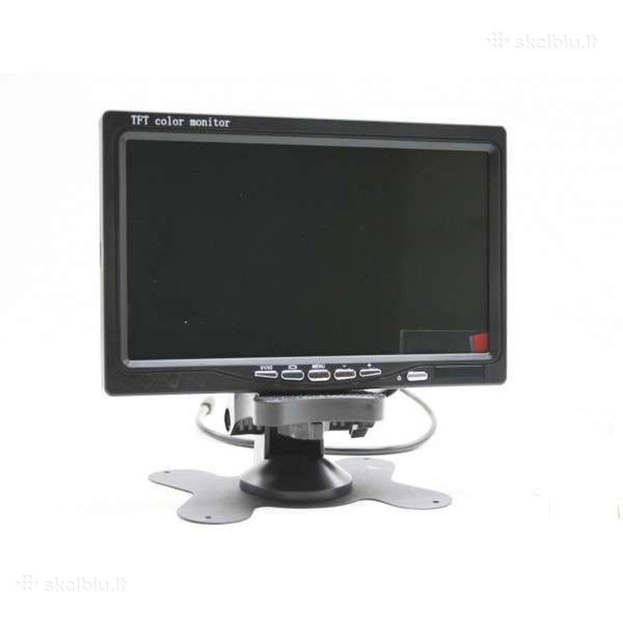 Galinio vaizdo parkavimosi kmera ir LCD monitorius - nuotraukos Nr. 18