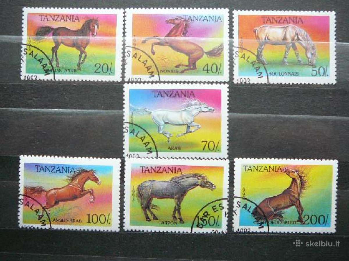 Arkliai Tanzanija 1993 antsp. ark464