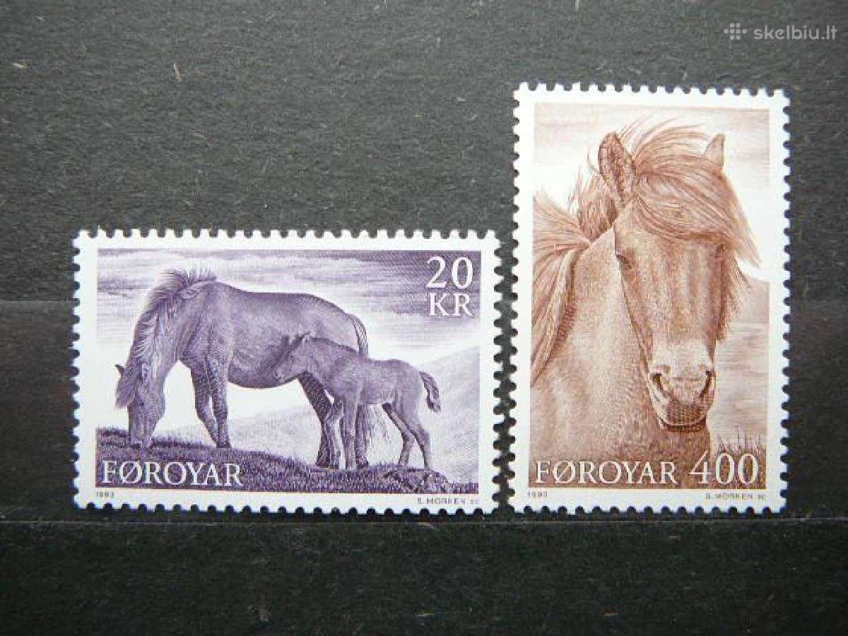 Arkliai Farerai 1993 Mnh fr470