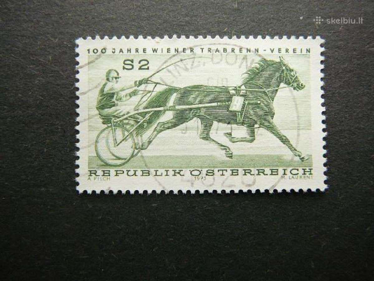Arkliai Austrija 1973 antsp. ast473