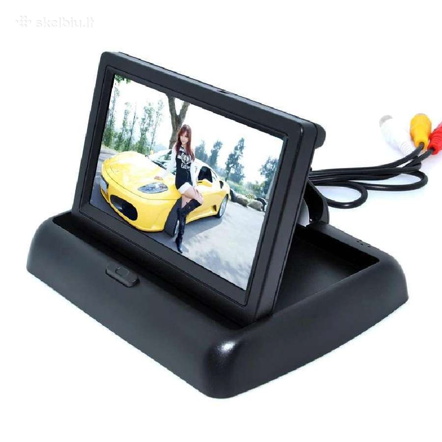 Galinio vaizdo parkavimo kamera ir LCD monitorius - nuotraukos Nr. 2
