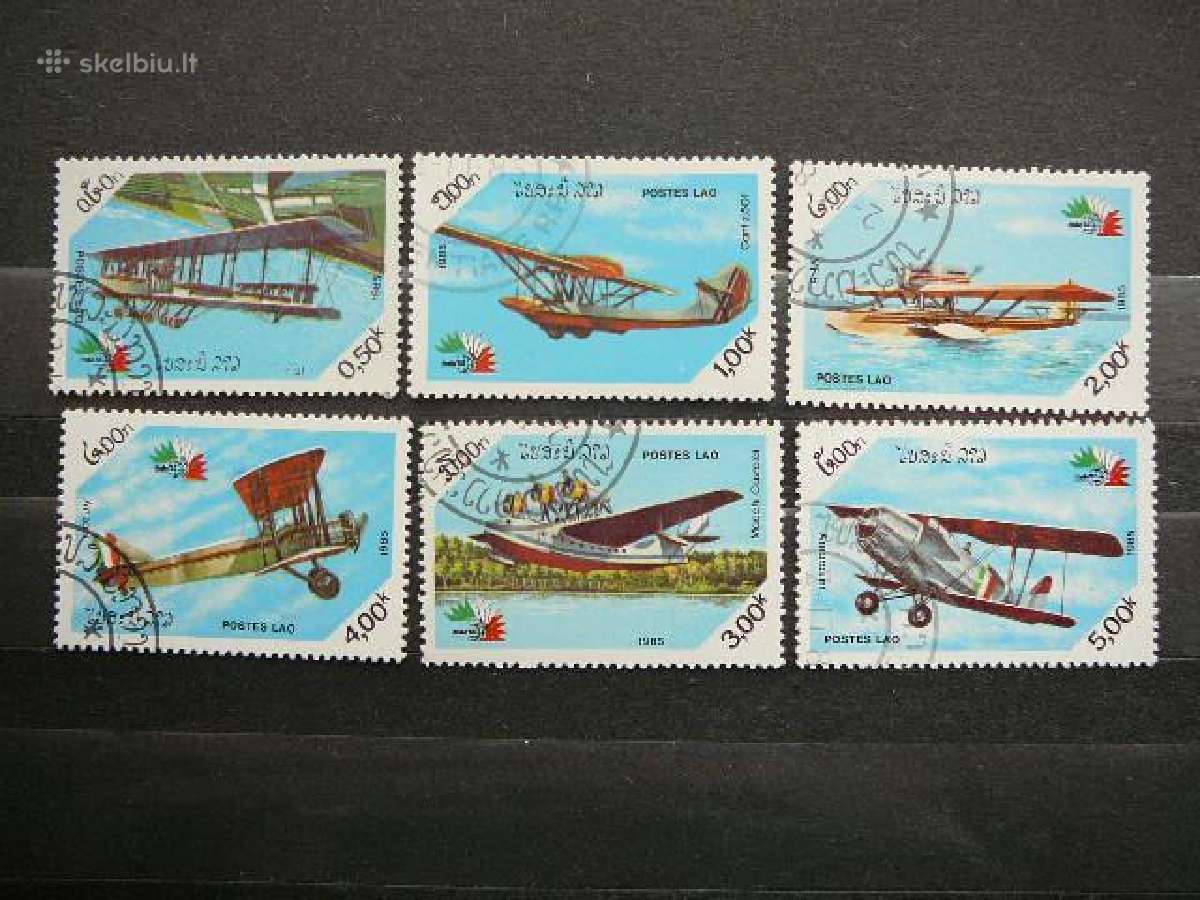 Lektuvai Hidroplanai Laosas antsp. alb398
