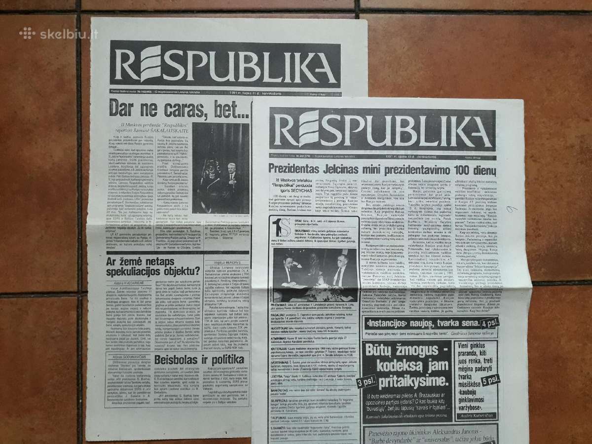 Pirmasis Rusijos prezidentas Borisas Jelcinas