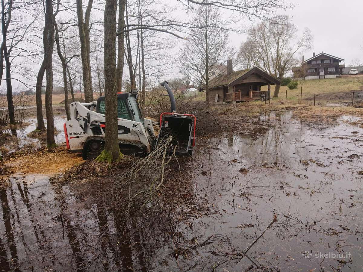 Vikšrinių Minikrautuvų, ekskavatoių Bobcat nuoma - nuotraukos Nr. 4