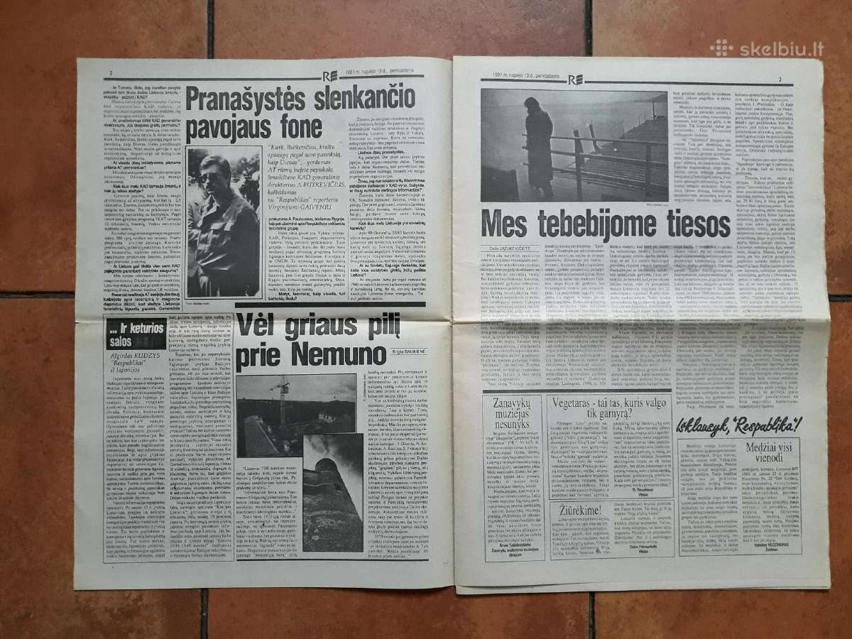 Krašto apsaugos ministras Audrius Butkevičius 1991 - nuotraukos Nr. 2