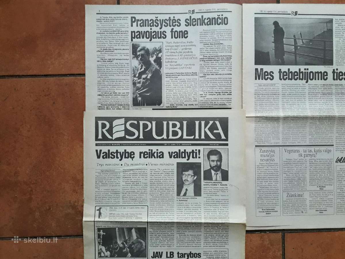 Krašto apsaugos ministras Audrius Butkevičius 1991 - nuotraukos Nr. 5