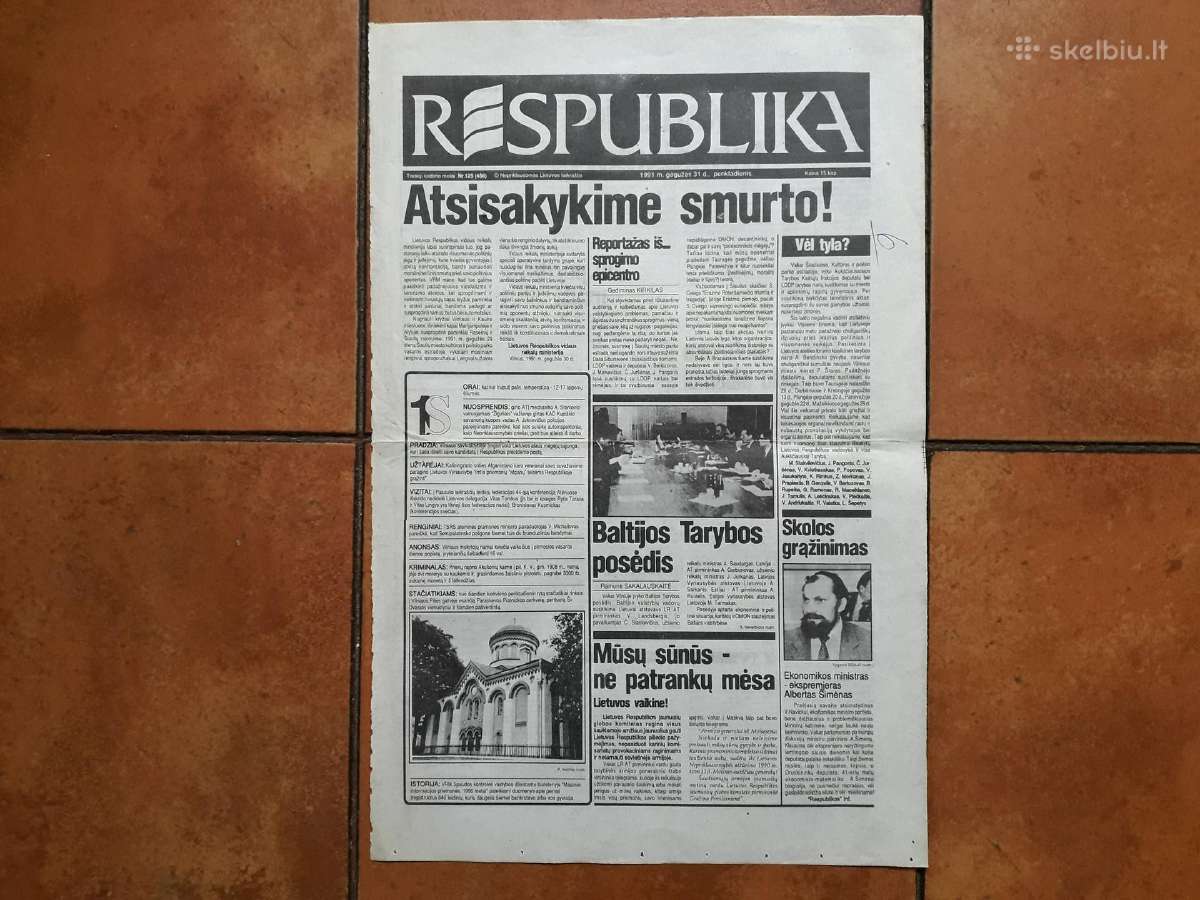 A Tarybos pirmininkas Vytautas Landsbergis - nuotraukos Nr. 2