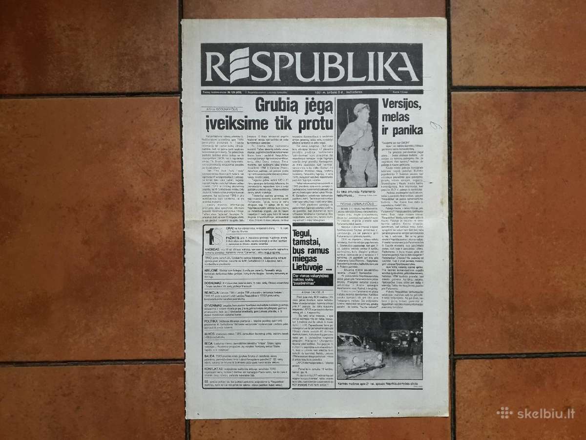 Lietuvos Respublikos parlamentui vėl pavojus 1991