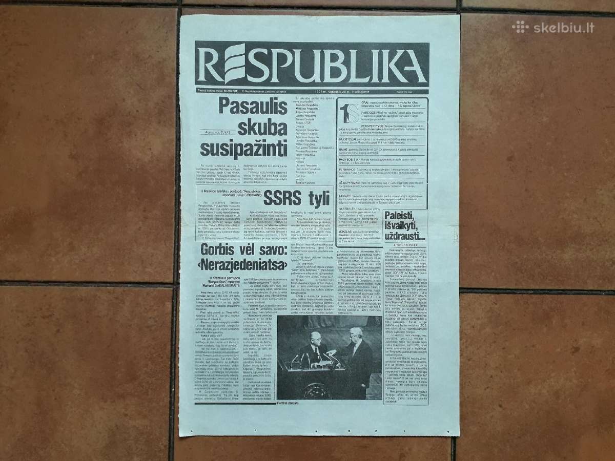 Ar CCCP pripažins Lietuvos nepriklausomybę? 1991 m
