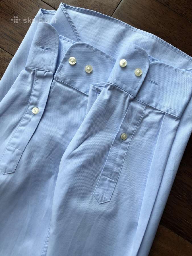 Jake*s sviesiai melyni marskiniai 39/40 slim fit - nuotraukos Nr. 8