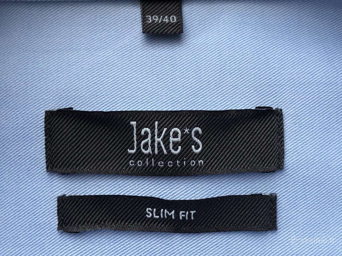 Jake*s sviesiai melyni marskiniai 39/40 slim fit - nuotraukos Nr. 9